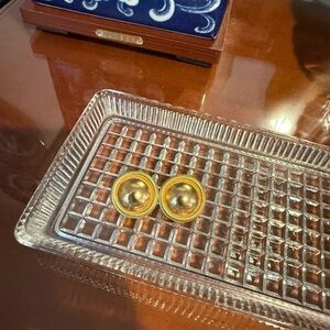 J. Crew Oversized rope stud earrings